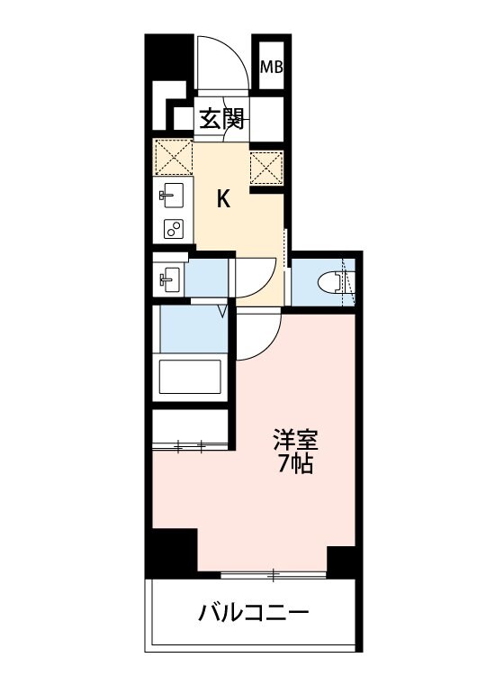 シュトラント千葉の物件間取画像