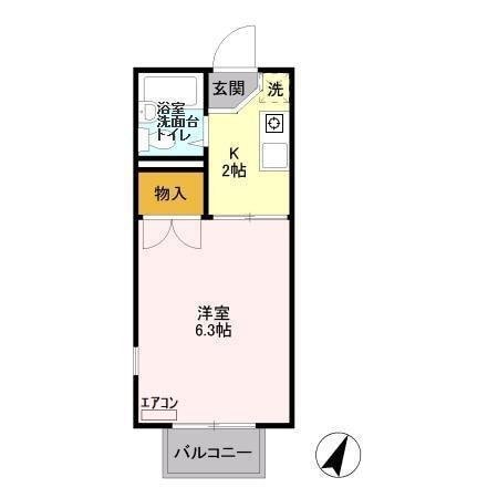 メゾン南行徳の物件間取画像