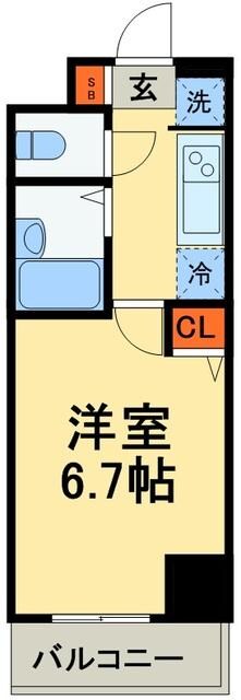 ドゥーエ浦安IIの物件間取画像