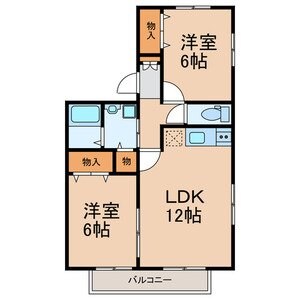 サンモールの物件間取画像