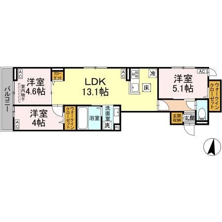 (仮)江戸川区中葛西3丁目PJの物件間取画像