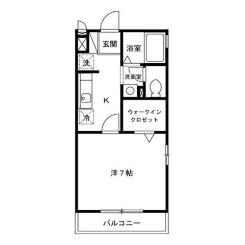 ソレイユ瑞江の物件間取画像