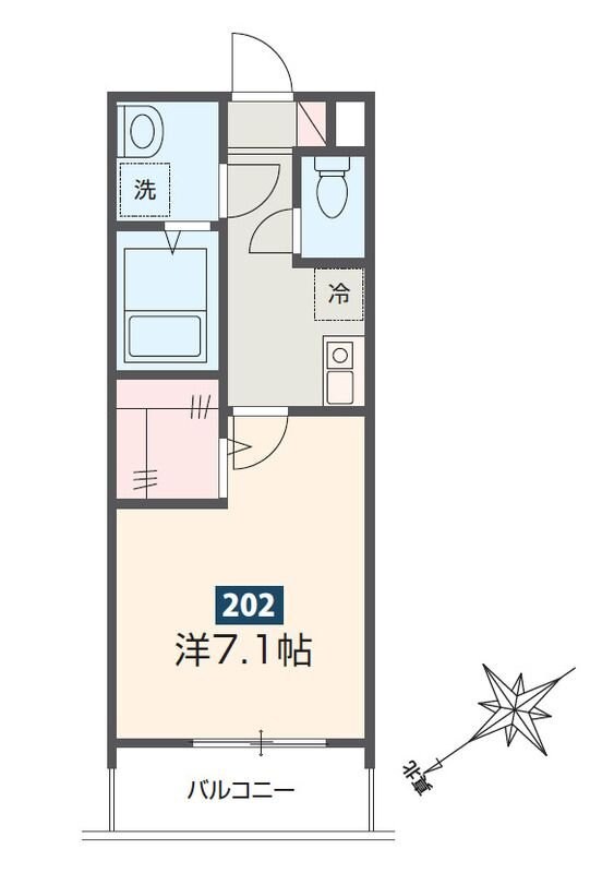 MELDIA京成津田沼IIの物件間取画像