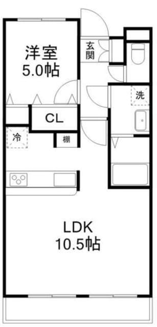 リュミエール咲が丘の物件間取画像