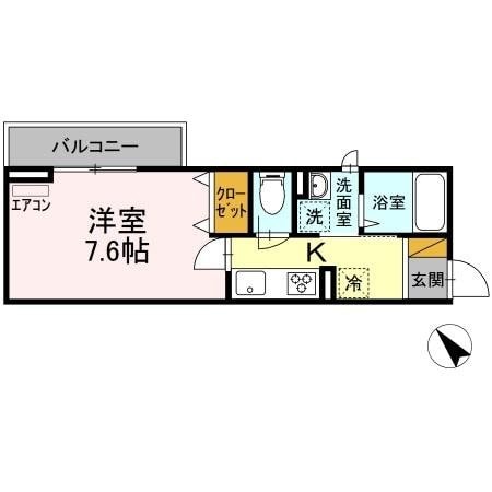 オークスの物件間取画像