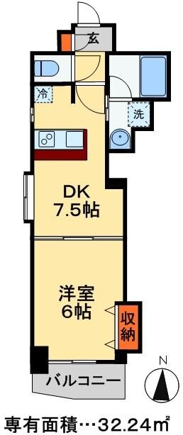 ブラウニー　の物件間取画像