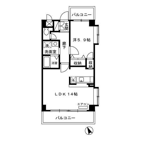 ヴェールフォートの物件間取画像