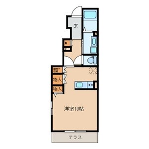 ベルウッドはれる中山の物件間取画像