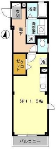 メゾン　テラの物件間取画像