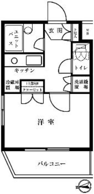 ルーブル三軒茶屋IIの物件間取画像