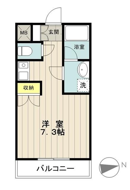 ソレイユ奥沢の物件間取画像