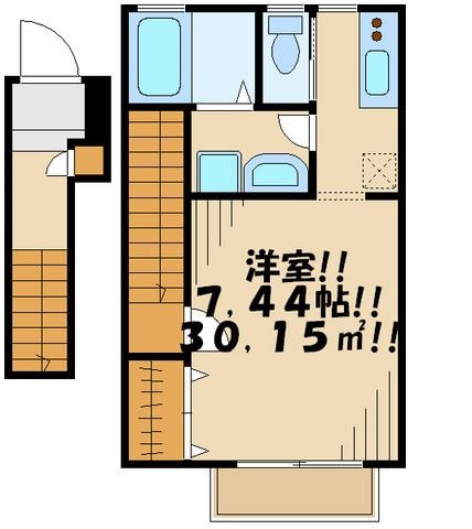 ヴェント　フレスコ　上高井戸の物件間取画像