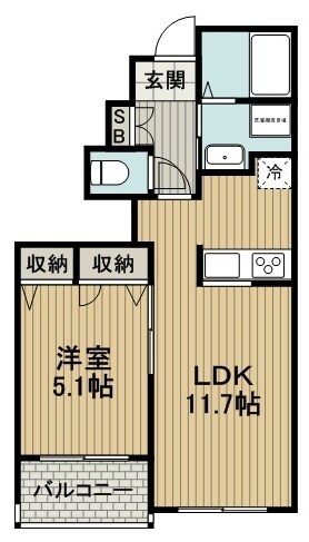 悠久の物件間取画像