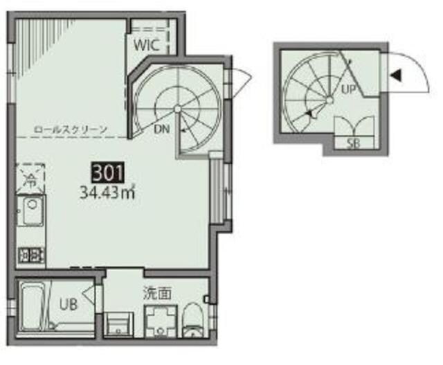 ピア仙川の森の物件間取画像