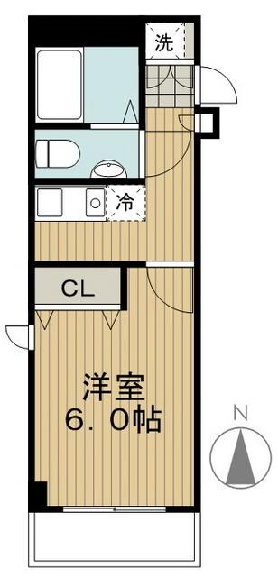 グエル・サカエ羽根木の物件間取画像