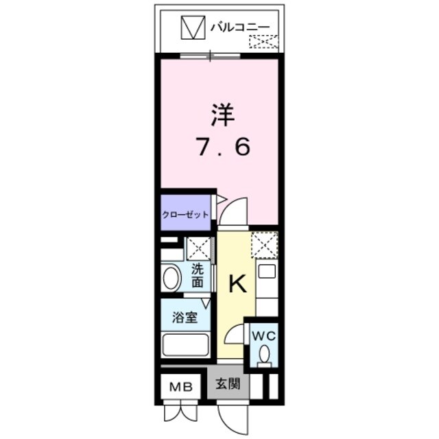 ブエノウノ　三軒茶屋の物件間取画像