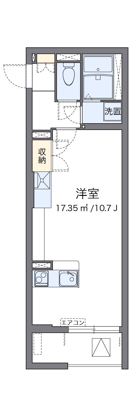 ミランダＫＳＭ　ｉＭＡＴＲＩＸの物件間取画像