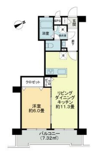 中銀第２世田谷マンシオンの物件間取画像