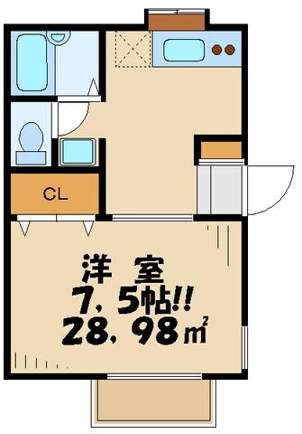 ファミールタムラの物件間取画像