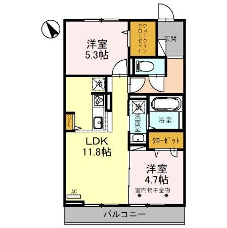 ル・アモント　Le　Amontの物件間取画像