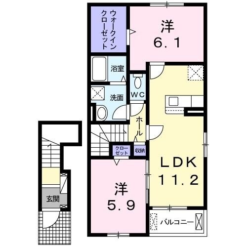 アイ　ステーションの物件間取画像