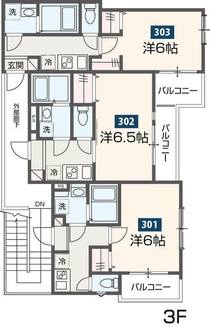 ＭＥＬＤＩＡ武里IIIの物件間取画像