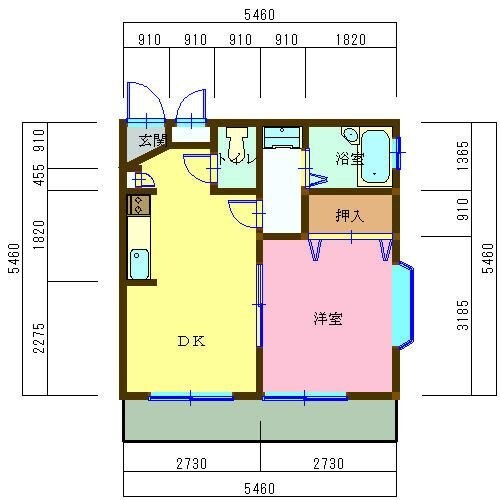 サンさくらの物件間取画像