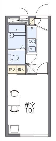 レオパレスリヴェールの物件間取画像