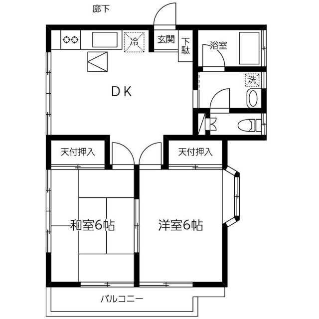 ガーデンピア東大宮２の物件間取画像