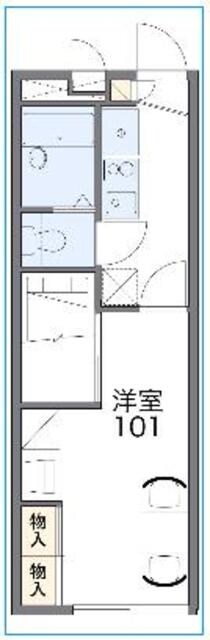 レオパレス北五反田　26792の物件間取画像