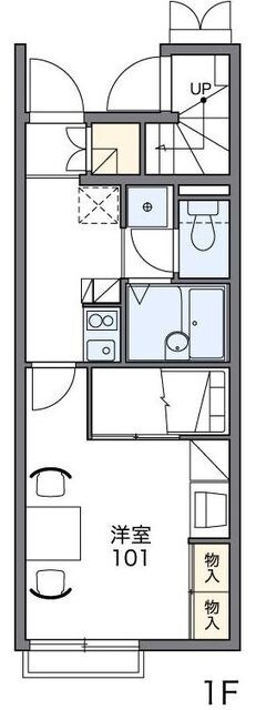 レオパレスラークの物件間取画像