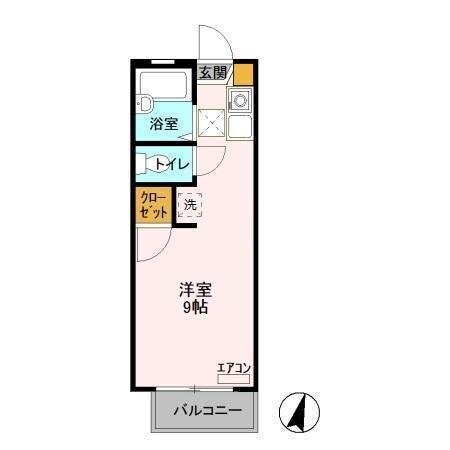 パルサイエンスの物件間取画像