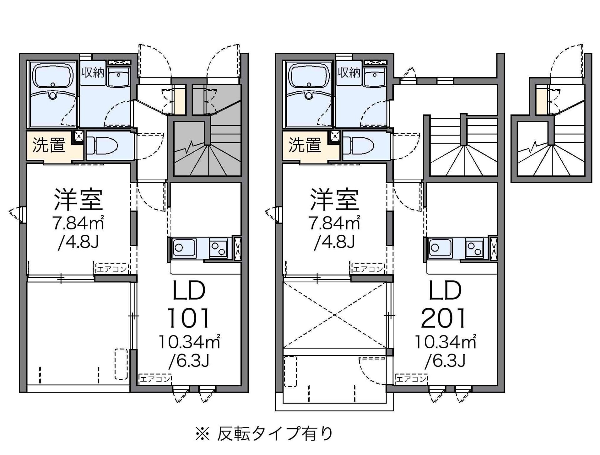 レオネクストプロキオンの物件間取画像