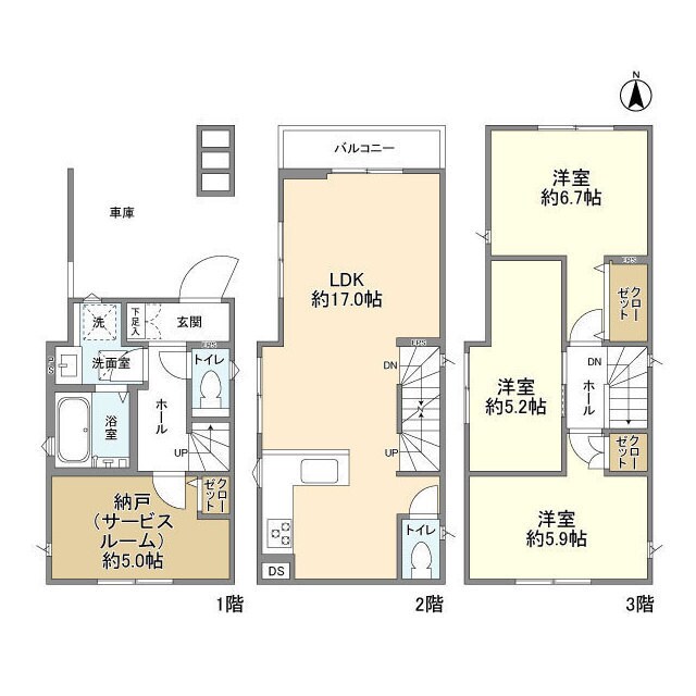 Ｋｏｌｅｔ東浦和＃１８の物件間取画像