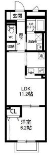 アムールIslandの物件間取画像