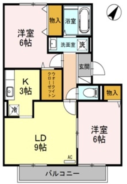 サニーグランパ　Ｂの物件間取画像