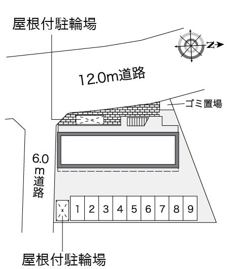 レオパレスローズ　ワンの物件内観写真