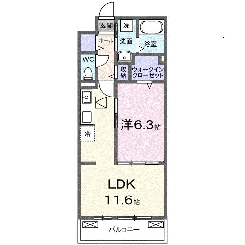 ソラの物件間取画像