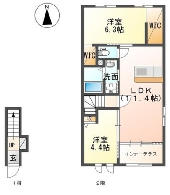 アンプルールの物件間取画像