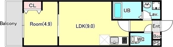 ジーメゾン春日部豊町の物件間取画像