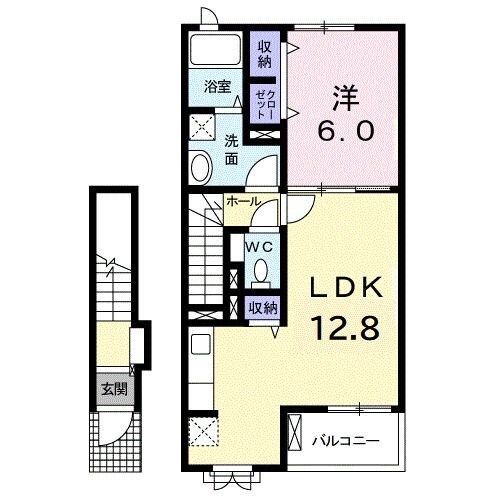 グラース・アビタシオンIIの物件間取画像