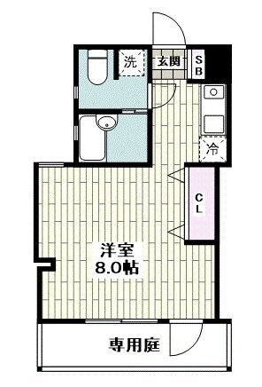 プレシード南浅間町の物件間取画像