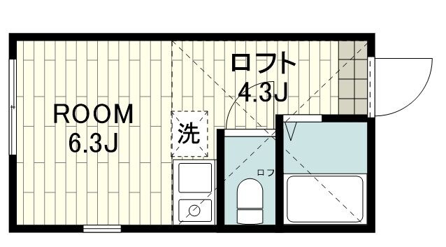 アマンレジデンス横濱の物件間取画像