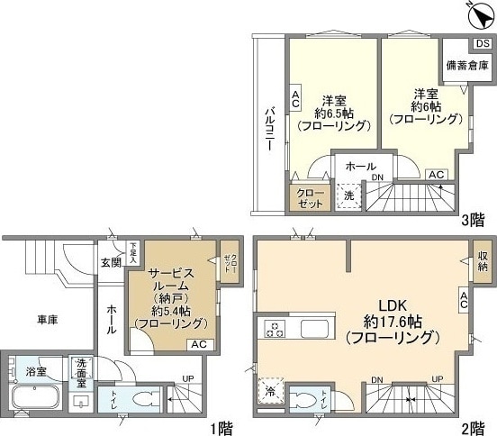 Kolet横浜山手#07の物件間取画像