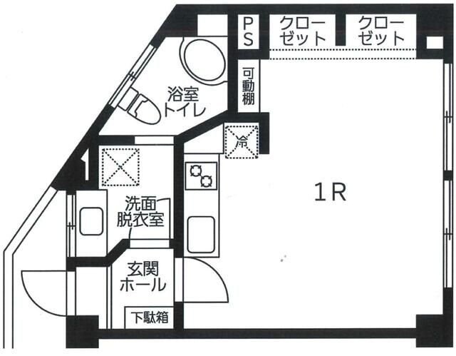 ソシアル三春台の物件間取画像