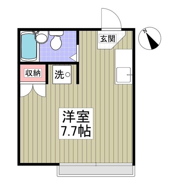 ベルゾーネ保土ヶ谷の物件間取画像