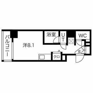 クラリッサ横浜ノワールの物件間取画像