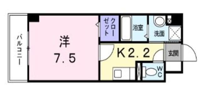 パレス・ウチダの物件間取画像