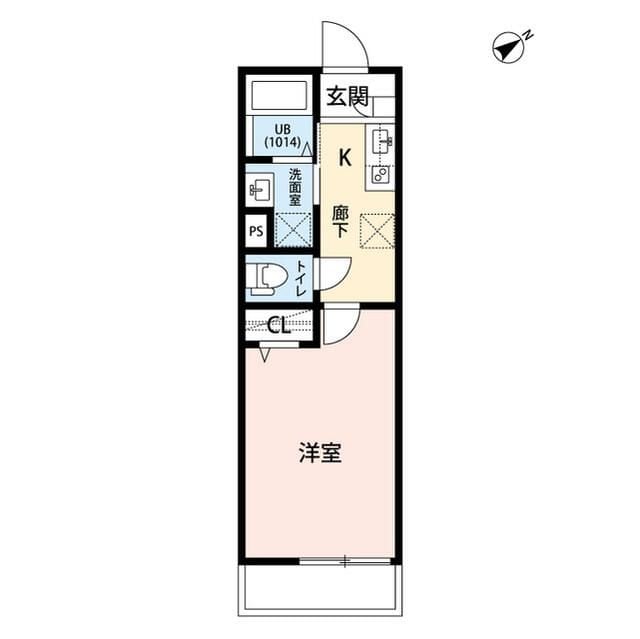 アムール白楽の物件間取画像