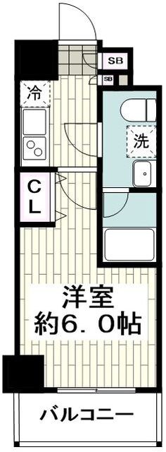 リヴシティ横濱東蒔田の物件間取画像